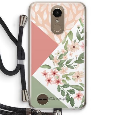Sweet heaven geometrics: LG K10 (2017) Transparant Hoesje met koord