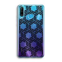 Geometrisch patroon: Huawei P30 Lite Transparant Hoesje