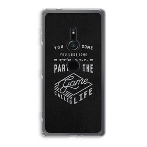 Life: Sony Xperia XZ2 Transparant Hoesje