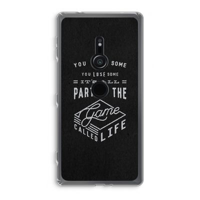 Life: Sony Xperia XZ2 Transparant Hoesje
