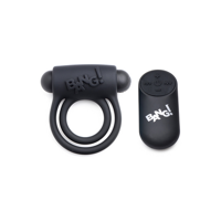 XR Brands Silicone Cockring and Bullet with Remote Control