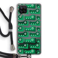 Crocs: Samsung Galaxy A12 Transparant Hoesje met koord