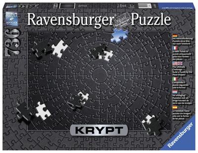 Krypt Puzzle - Black 736 Stukjes