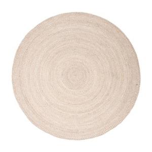 Interieur05 Wollen vloerkleed Rond Gapo Beige 250cm