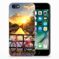 iPhone SE 2022 | SE 2020 | 8 | 7 | Silliconen Back Cover | Amsterdamse Grachten