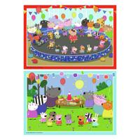 Ravensburger Legpuzzel peppa pig, 2x24st.