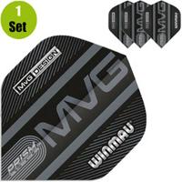 Winmau Michael van Gerwen Prism Alpha MvG 2021 Black-Grey