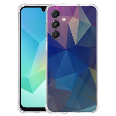 TPU Telefoonhoesje Samsung Galaxy A17 - Polygon Dark schokabsorberende backcover