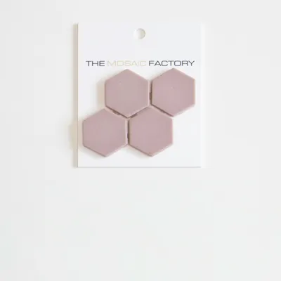 The Mosaic Factory Mozaiek Tegel Hexagon- Royal Peach Mat 260x300 mm