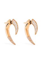 Shaun Leane boucles d'oreilles Talon en or rose 18ct ornées de diamants - thumbnail