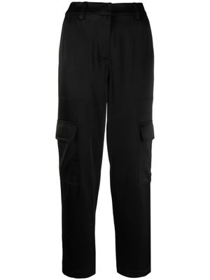 Michael Michael Kors pantalon fuselé à fini satiné - Noir