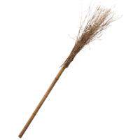 Heksen bezem - 96 cm - heks verkleedaccessoires - Halloween - Heksenbezems - kunststof