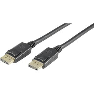 Digitus AK-340100-020-S DisplayPort-kabel DisplayPort Aansluitkabel DisplayPort-stekker, DisplayPort-stekker 2.00 m Zwart