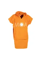 Moai Kids Poncho Oranje