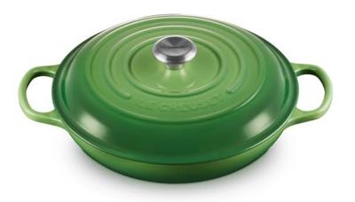 Le Creuset Braadpan Signature Campagnard Bamboo ø 30 cm / 3,5 liter