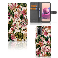 Xiaomi Redmi Note 10S | 10 4G | Poco M5s Hoesje Flowers - thumbnail