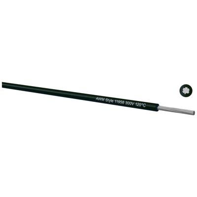 Kabeltronik 780240704 Draad UL 11958 1 x 0.22 mm² Geel 500 m