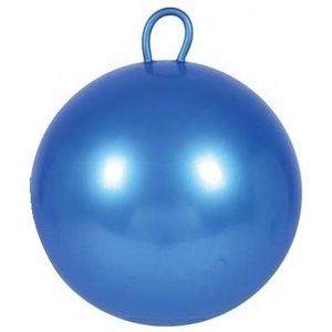 Skippybal blauw 60 cm voor kinderen   -
