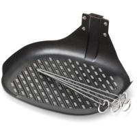 Philips airfryer accessoire hd9941/00 grillmeesterset voor airfryer compact