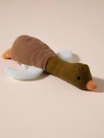 Speelgoed hond multi texture eend hazelnoot