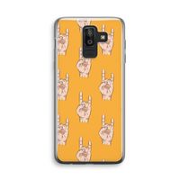 Rock: Samsung Galaxy J8 (2018) Transparant Hoesje Rock: Samsung Galaxy J8 (2018) Transparant Hoesje