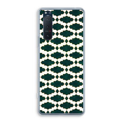 Moroccan tiles: Sony Xperia 5 II Transparant Hoesje