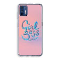 Girl boss: Motorola Moto G9 Plus Transparant Hoesje
