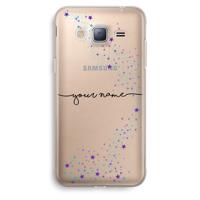 Sterren: Samsung Galaxy J3 (2016) Transparant Hoesje - thumbnail