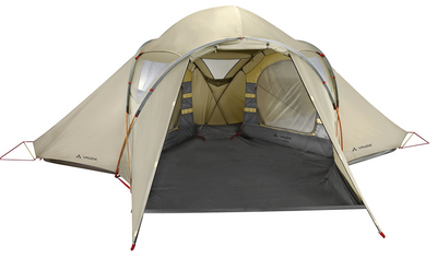 Vaude Badawi 4P Familietent Sand 4P