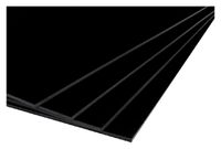 Foamboard 70x100cm 2-zijdig 5mm zwart - thumbnail