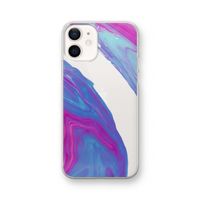 Zweverige regenboog: iPhone 12 Transparant Hoesje