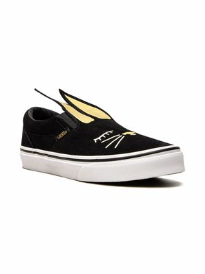 Vans Kids chaussures de skate à détails appliqués - Noir