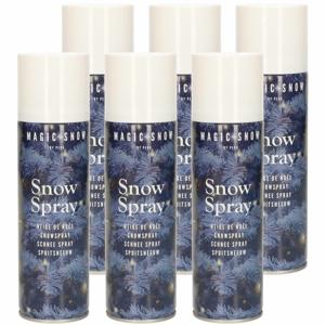 Sneeuwspray - 10x - bus 300 ml - spuitsneeuw - kunstsneeuw - nepsneeuw