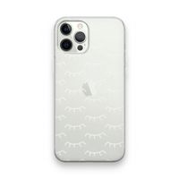Wimpers: iPhone 12 Pro Transparant Hoesje