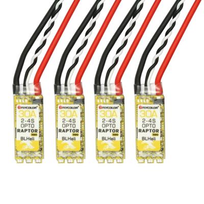 4-delige Flycolor Raptor 390 30A 2-4S elektrische snelheidsregelaar