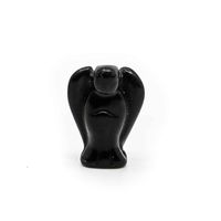 Edelsteen Engel Obsidiaan (20 mm) - thumbnail