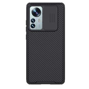 Xiaomi 12 Pro Nillkin CamShield Pro Hybride Hoesje - Zwart