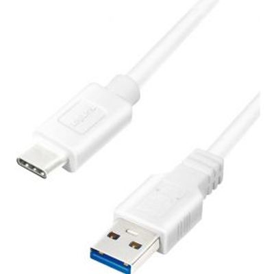 LogiLink CU0177 USB-kabel 3 m USB 3.2 Gen 1 USB A USB C Wit