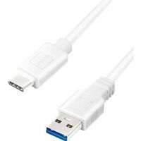 LogiLink CU0177 USB-kabel 3 m USB 3.2 Gen 2 (3.1 Gen 2) USB A USB C Wit - thumbnail