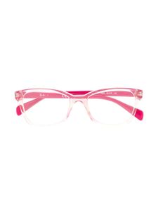 RAY-BAN JUNIOR lunettes de vue à monture transparente - Rose