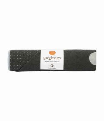 Manduka Yogitoes Skidless Yoga Handdoek - Grijs