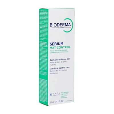 Bioderma Sébium Mat Control Matterende Crème Vette Huid 30ml
