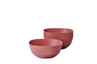 Set van 4 Mepal serveerschalen silueta 750 ml vivid mauve