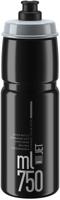 ELITE bidon "jet plus" bottle jet plus 750ml black/grey