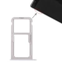 SIM-kaart lade + SIM-kaart lade/micro SD-kaart voor Huawei P9 plus (wit)
