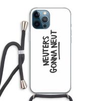 Neuters: iPhone 12 Pro Max Transparant Hoesje met koord