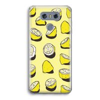 When Life Gives You Lemons...: LG G6 Transparant Hoesje