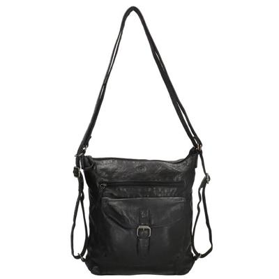 Hide en Stitches Shopper / Rugzak Paint Rock Zwart
