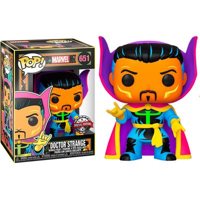 Pop! Marvel: Black Light - Dr. Strange Speelfiguur