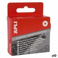 Moeren Apli Transparant Ø 13 mm 240 Onderdelen (10 Stuks)
